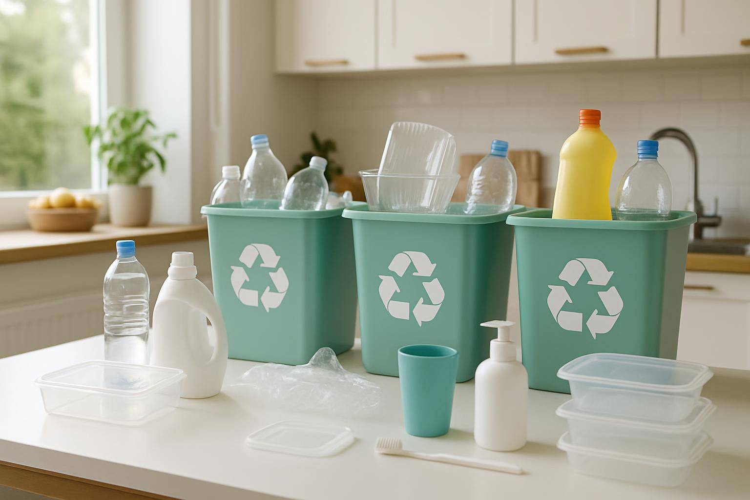 Opakowania plastikowe w gospodarstwie domowym – jak mądrze z nich korzystać i je segregować?
