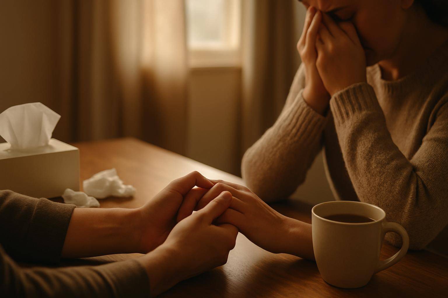 Jak zadbać o siebie i bliskich w trudnym czasie żałoby – poradnik psychologiczny